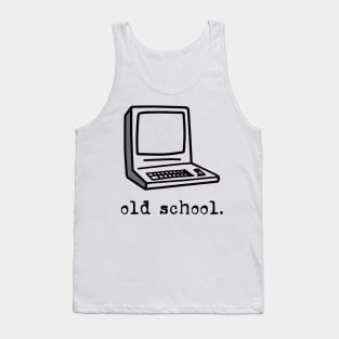 Old School Computer Design Tank Top